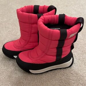 Kids Pink Winter Boots